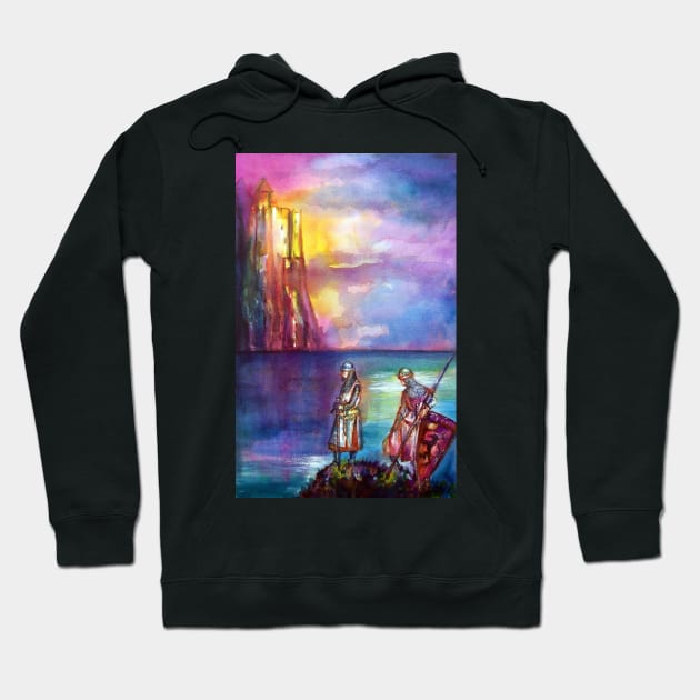 LEGENDS OF MAGIC AND MYSTERY / KNIGHTS OF PENDRAGON Hoodie by BulganLumini